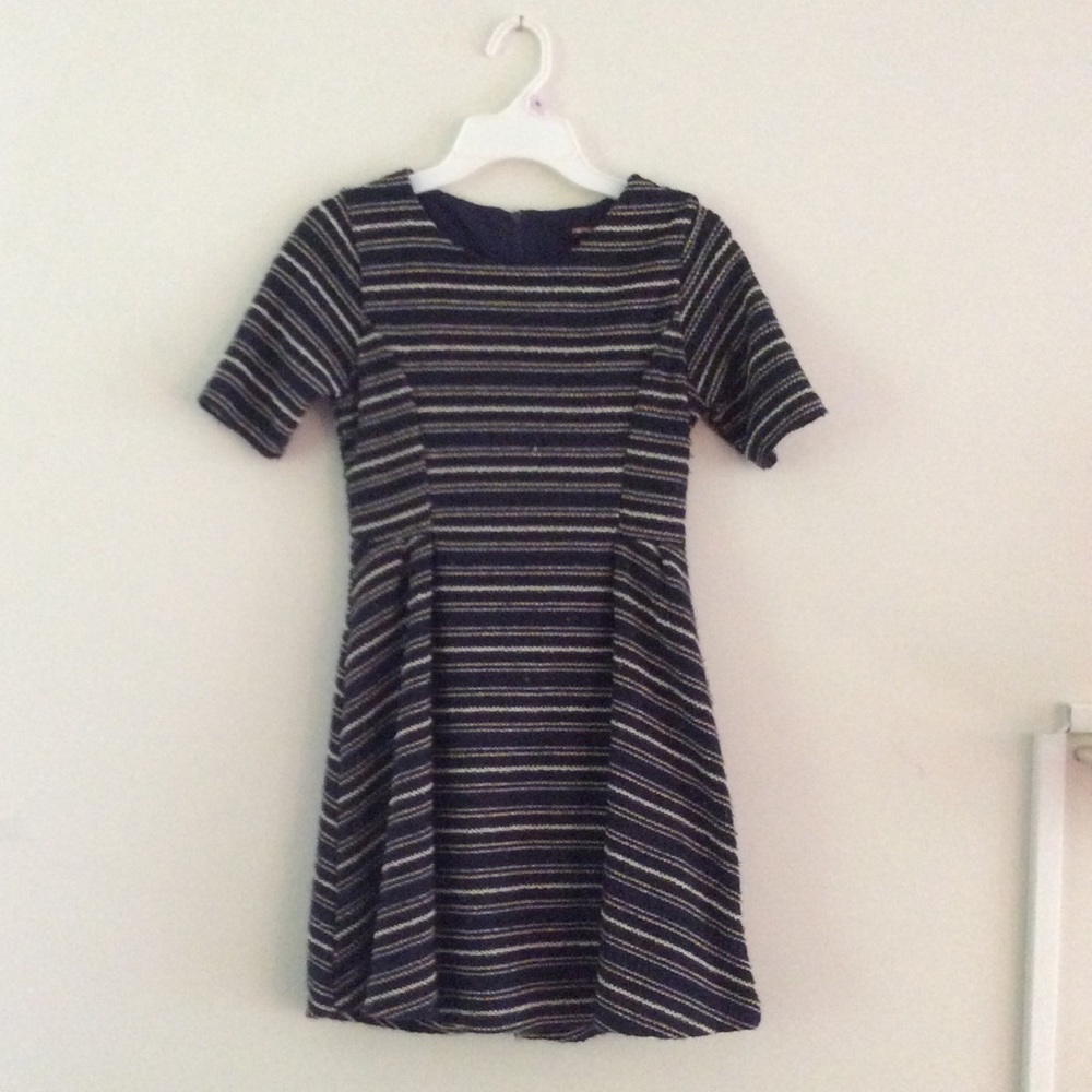 Navy blue girls dress